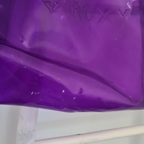 Thick jelly plastic roxy bag beach bag - Picture 6 of 6
